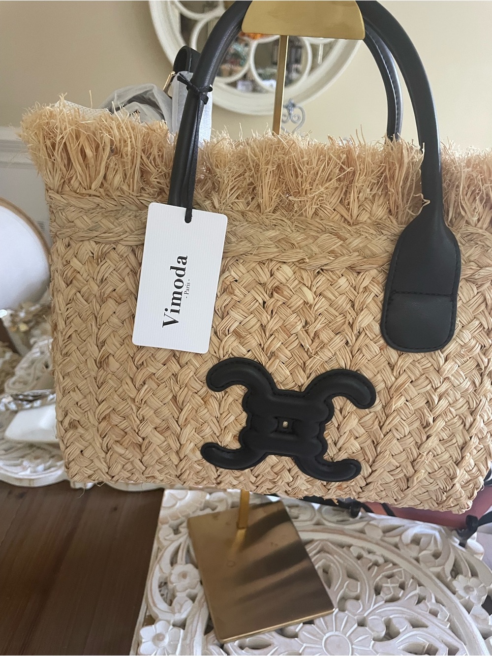 Medium Raffia Fringe Tote
From Paris - Picture 3 of 9